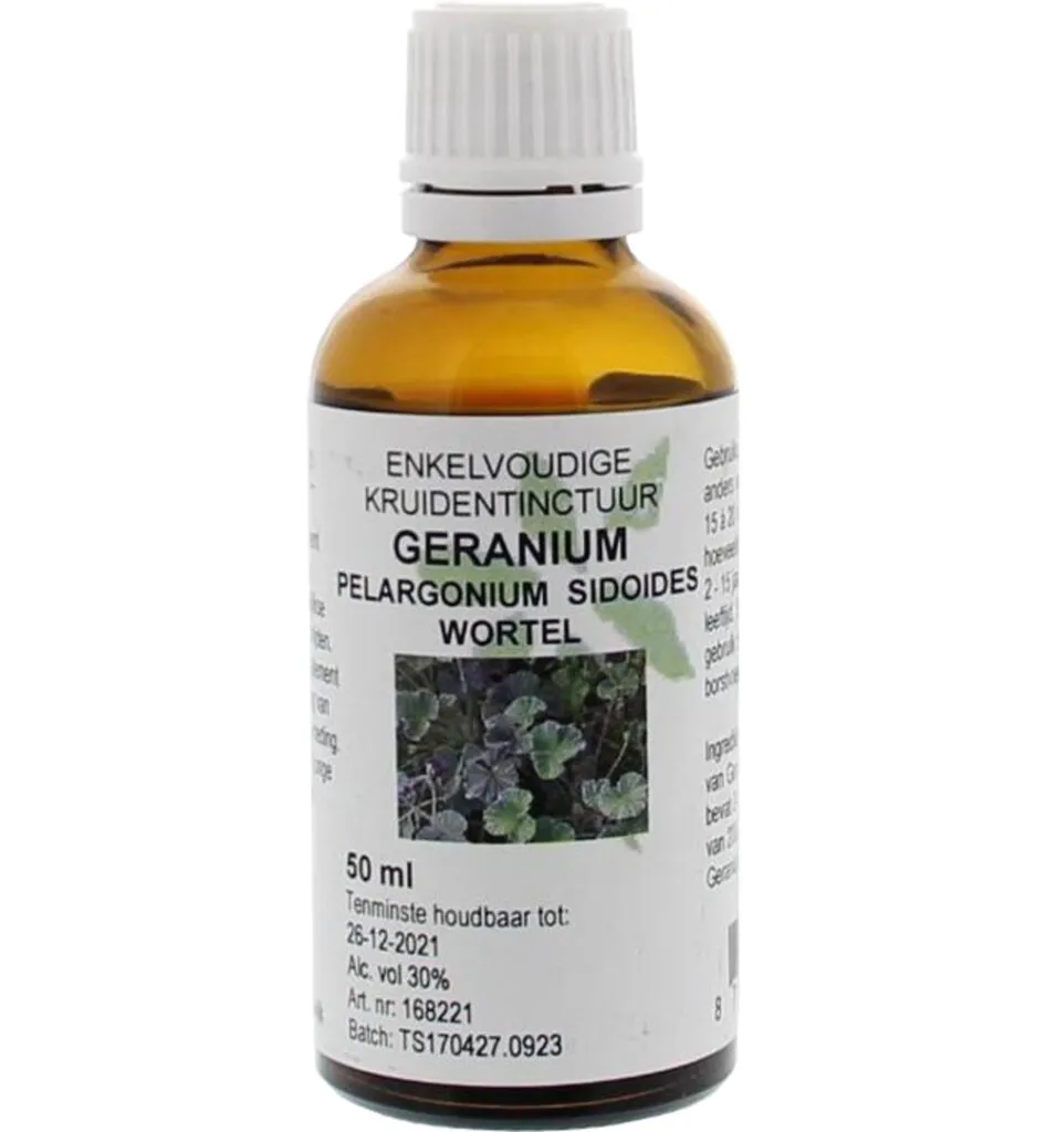 Natura Sanat Pelargonium / geraniumwortel tinctuur (50 ml)