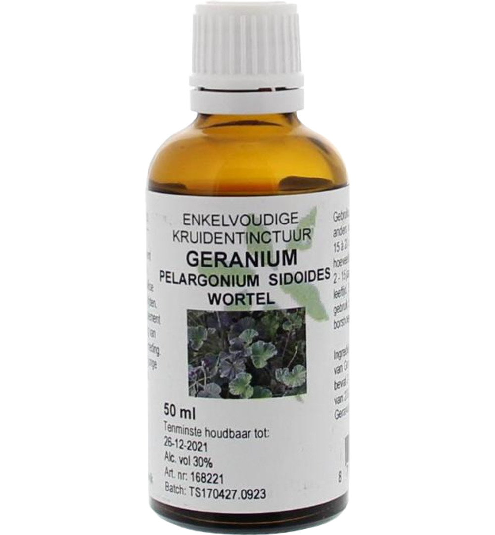 Natura Sanat Pelargonium / geraniumwortel tinctuur (50 ml)