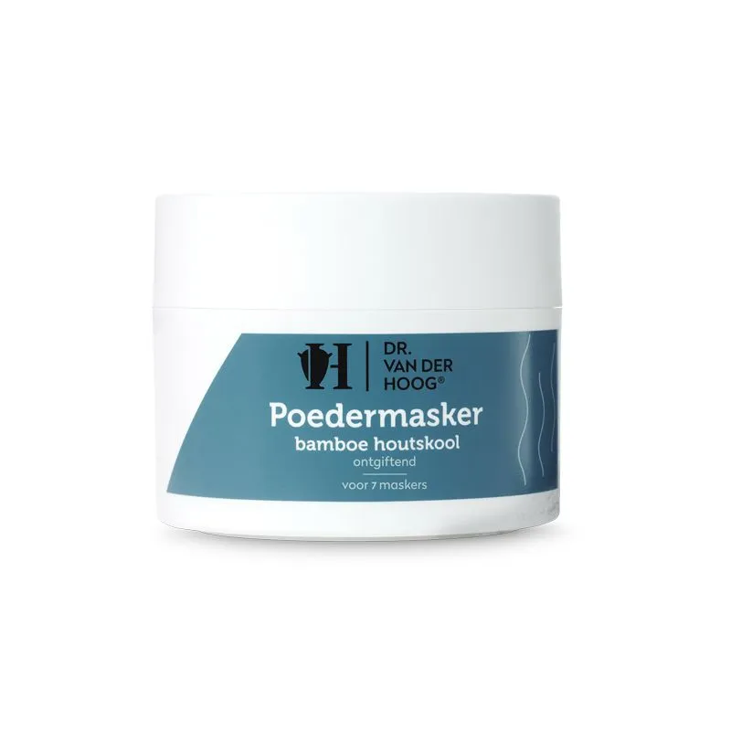 Dr. Van Der Hoog Poedermasker houtskool (70 gr)