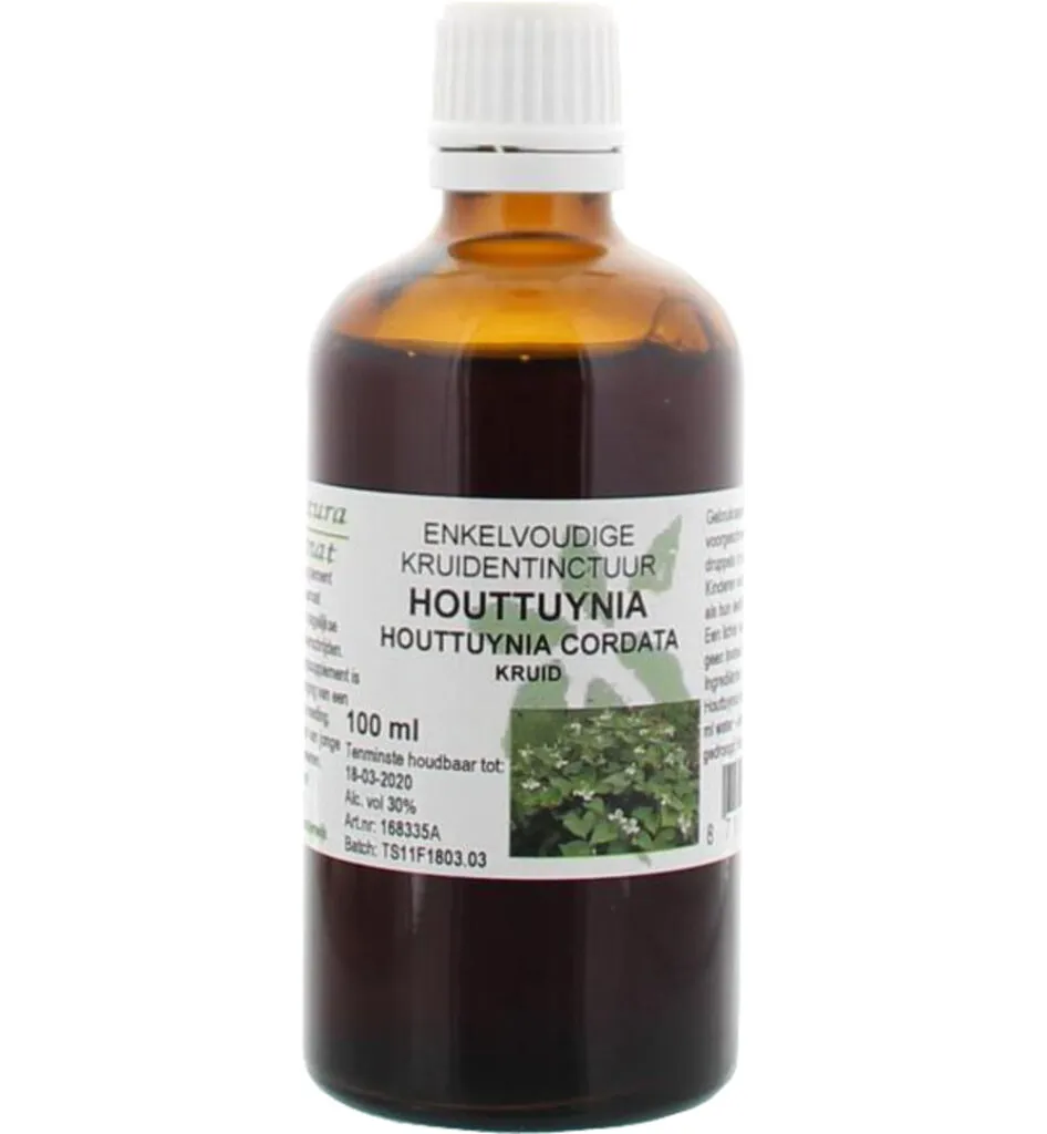 Natura Sanat Houttuynia cordata herb tinctuur (100 ml)