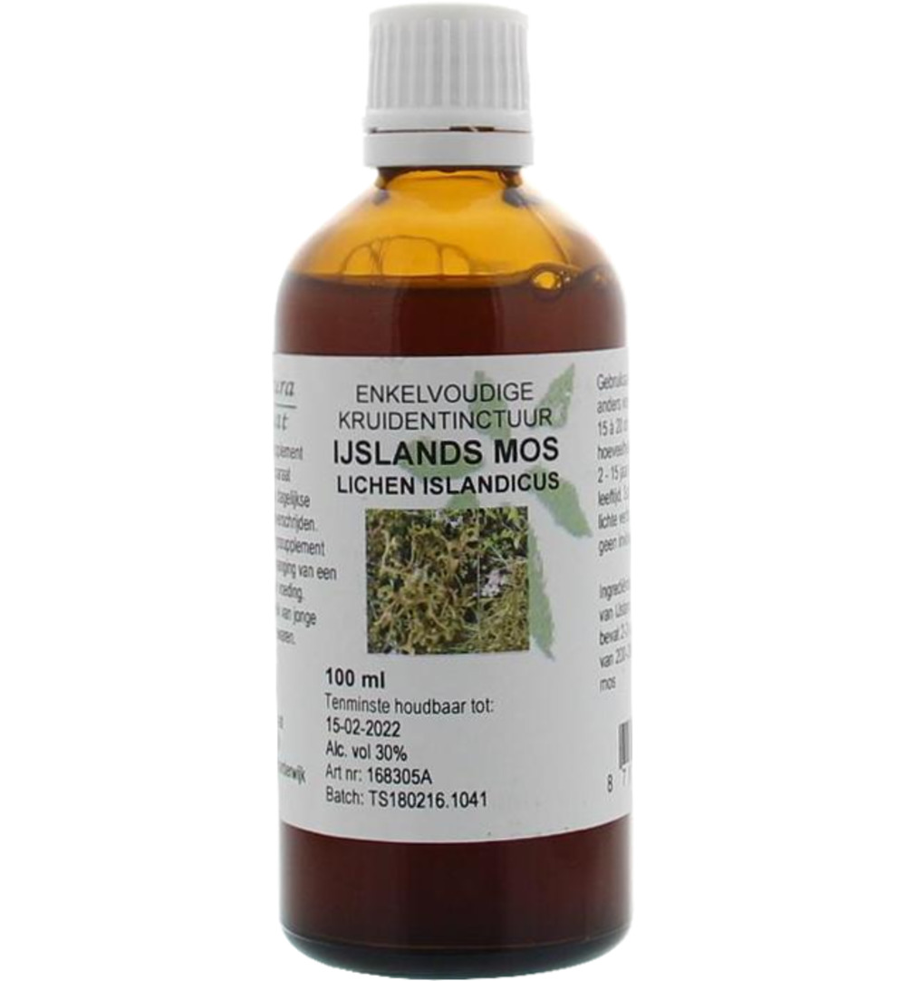 Natura Sanat Lichen island / ijsland mos tinctuur (100 ml)