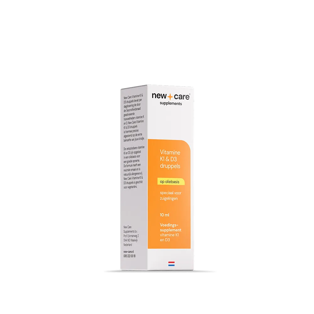 New Care K1 & D3 oliedruppels (10 ml)