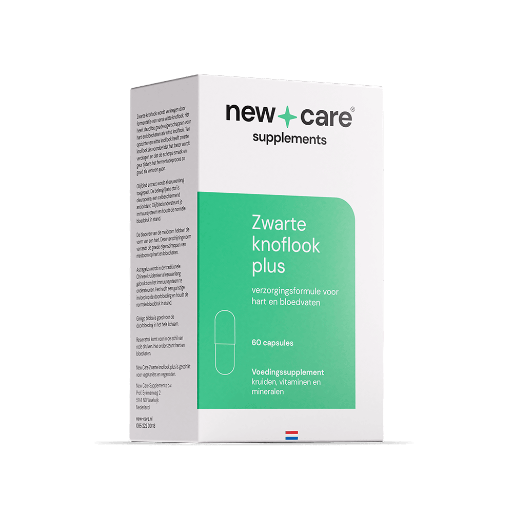 New Care Zwarte knoflook plus (60 capsules)