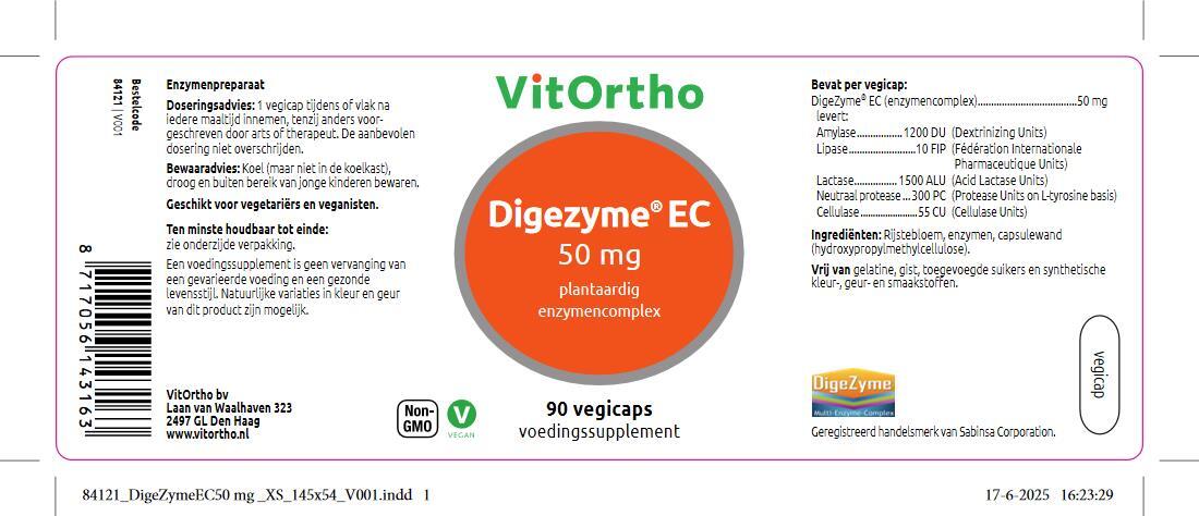 VitOrtho Digezyme EC (90 vega capsules)
