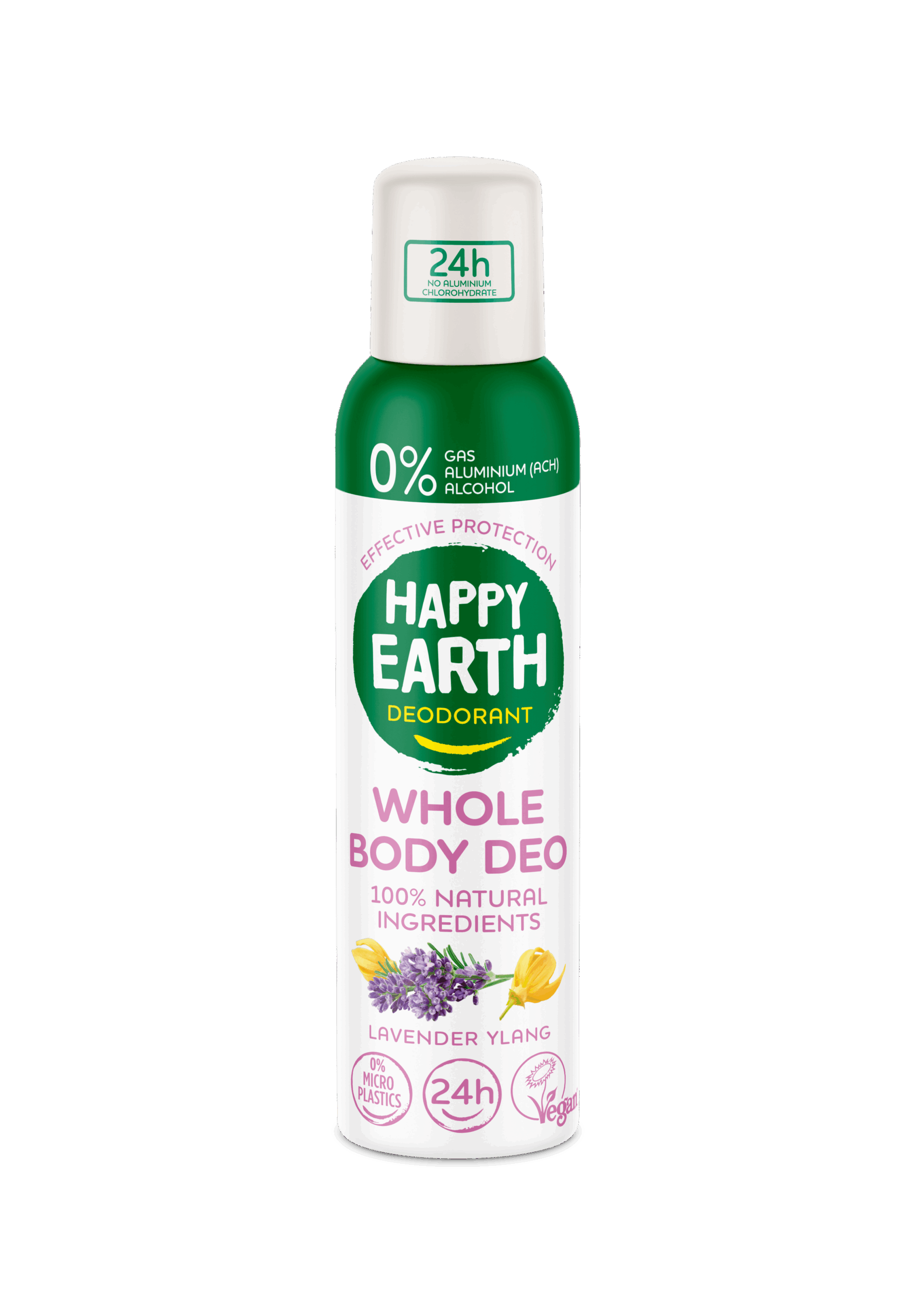 Happy Earth Deobodyspray Lavendel (100 ml)