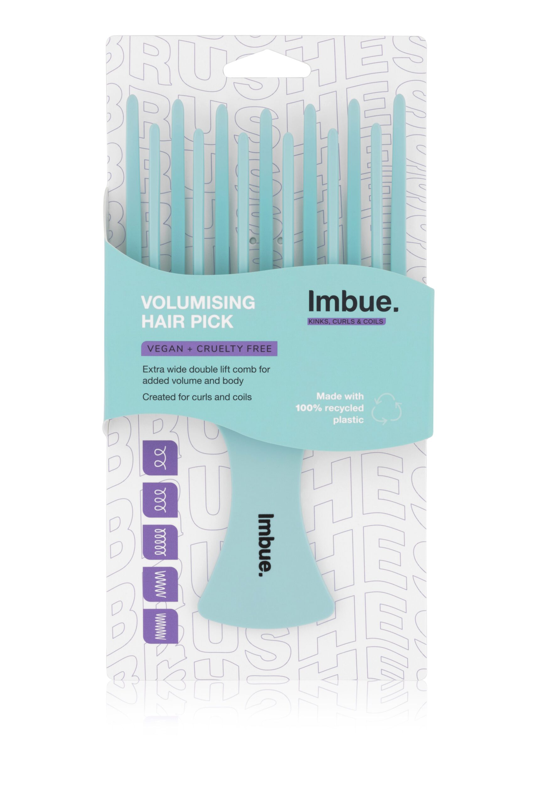 Imbue Volumising Hair Pick (1 stuk)