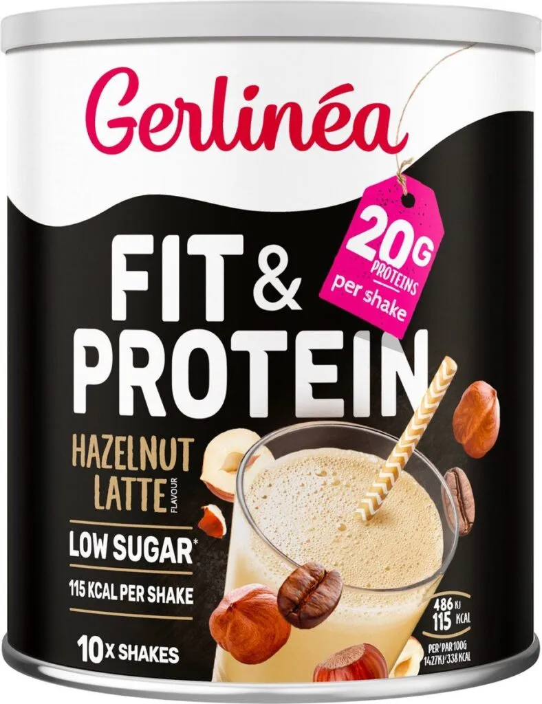 Gerlinéa Fit & Protein Shake Hazelnut Latte Flavour (340 gr)
