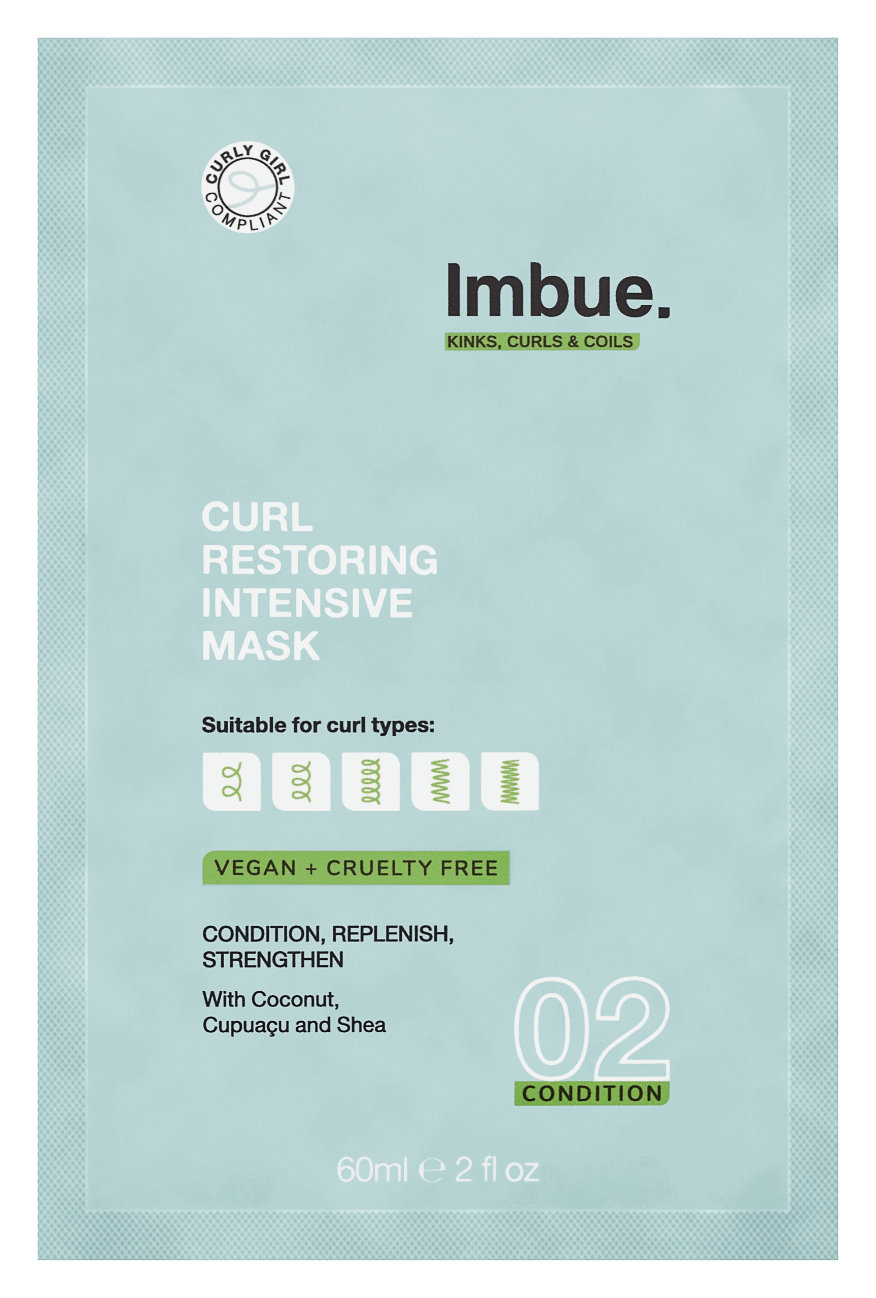 Imbue Imbue Curl Restoring Intensive Mask Sachet (60 ml)