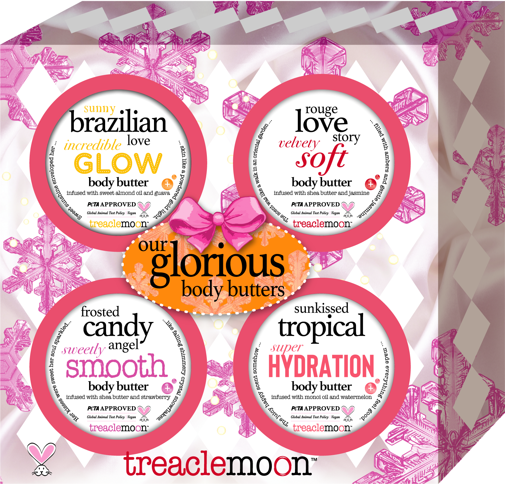Treaclemoon Our Glorious Body Butters Giftset (1 set)